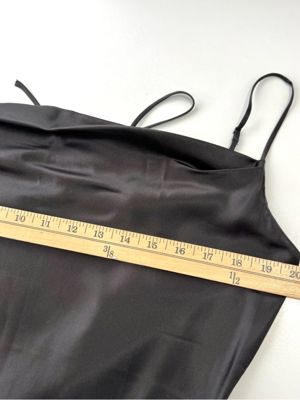 Y2K Victoria's Secret Silk Black Draped Bias Cut
Vintage Maxi Gown Slip Dress L - Picture 14 of 15